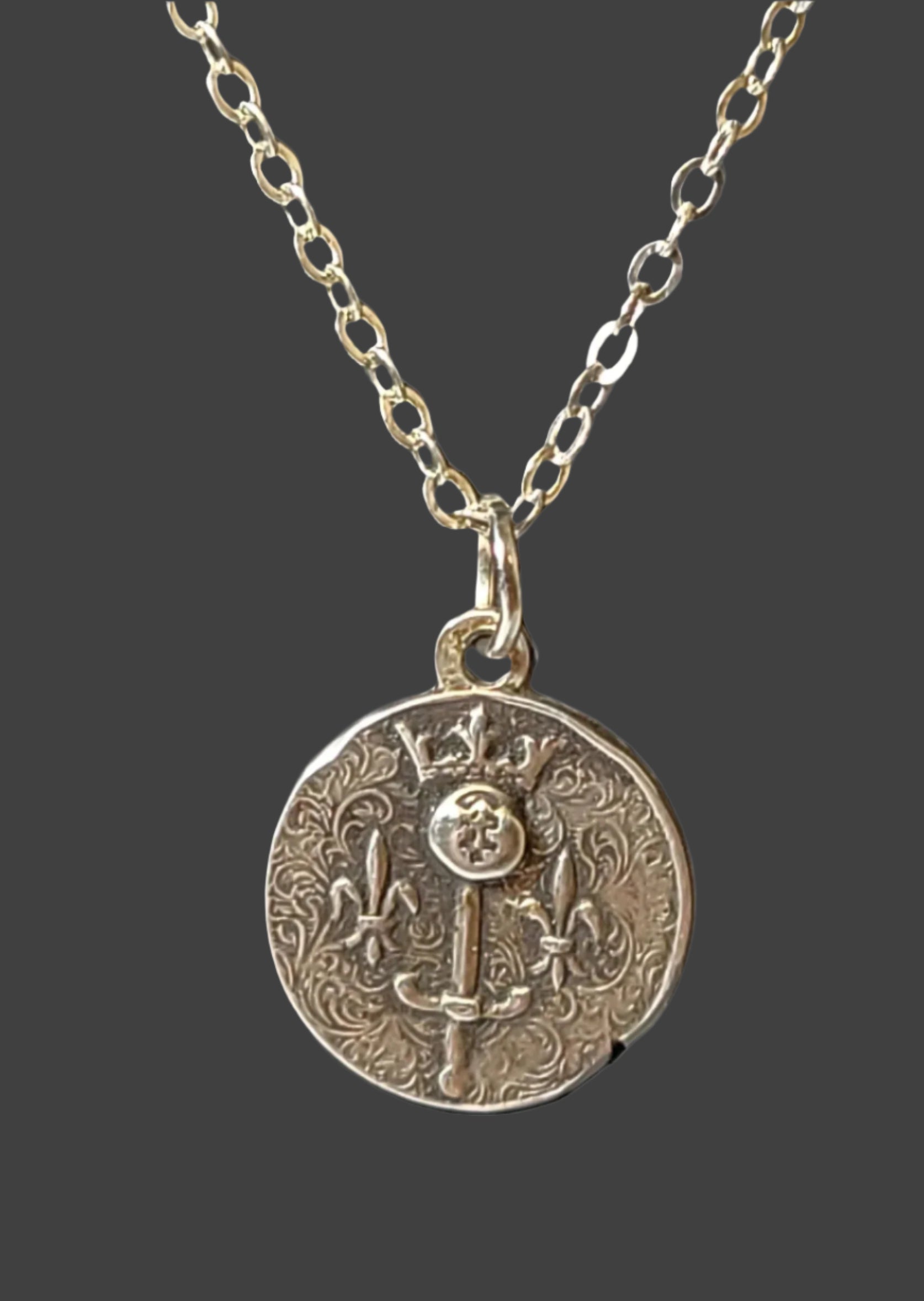 "St. Joan of Arc" pendant