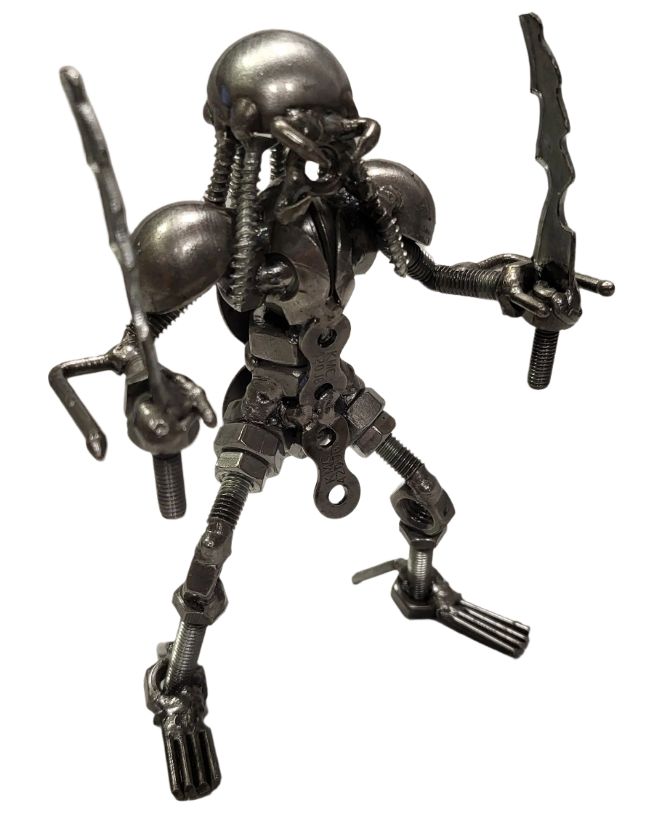 "Predator" with swords