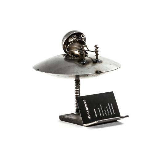 UFO business card caddy