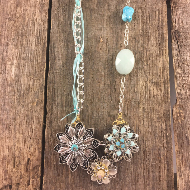 Charm - Desert Blue Necklace