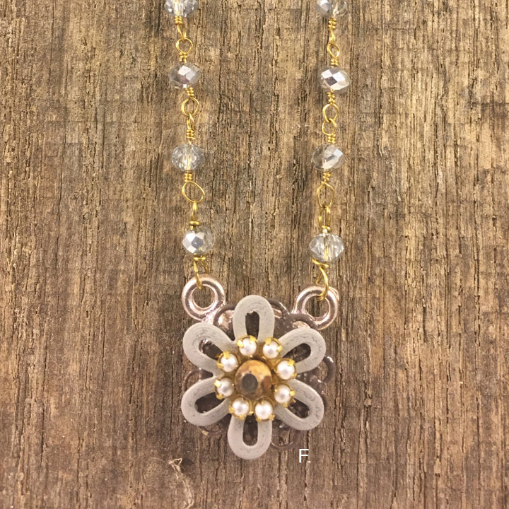 Party Pendant - Driftwood Necklace