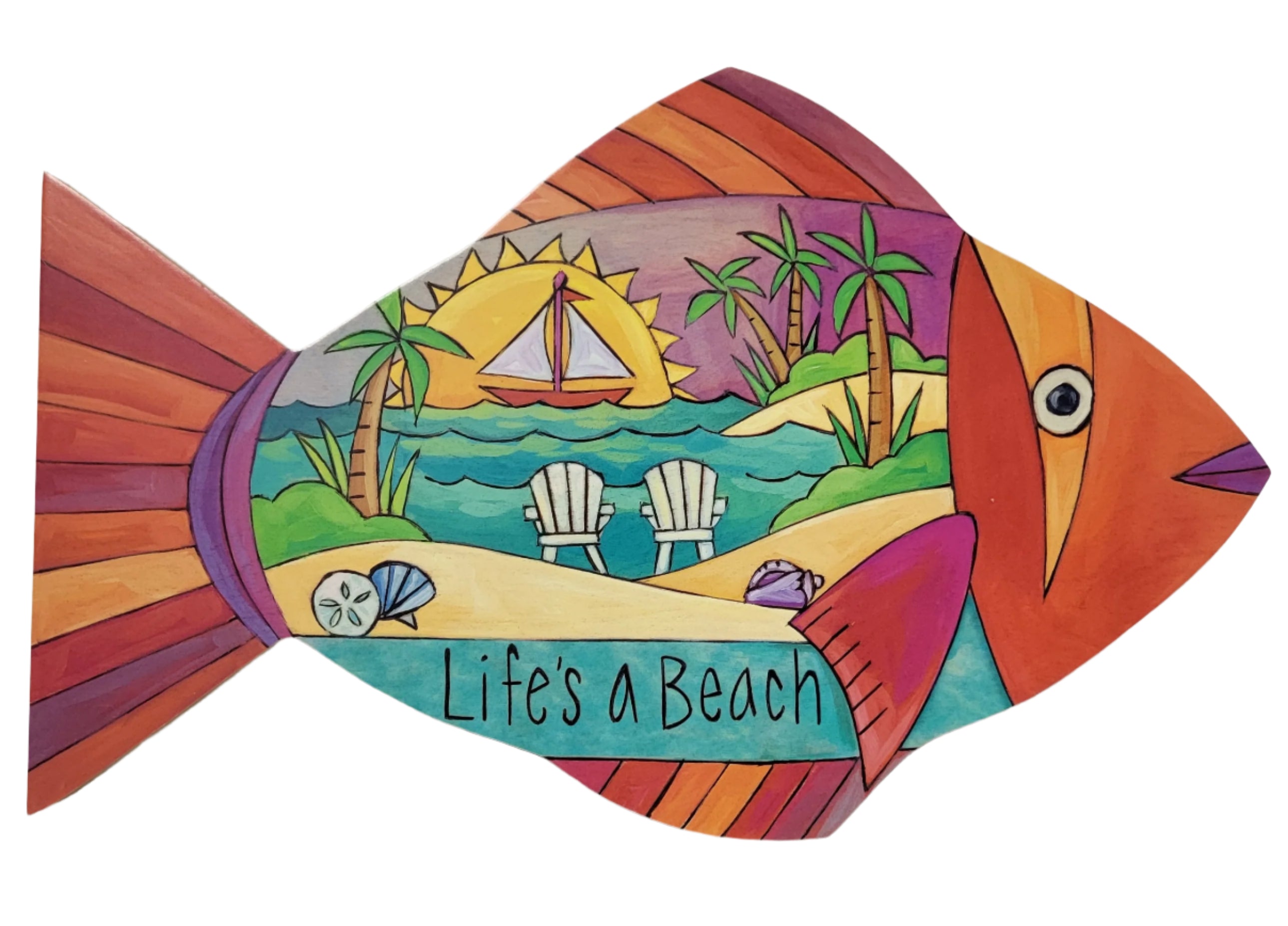 "Life's a Beach" Wall Plaque