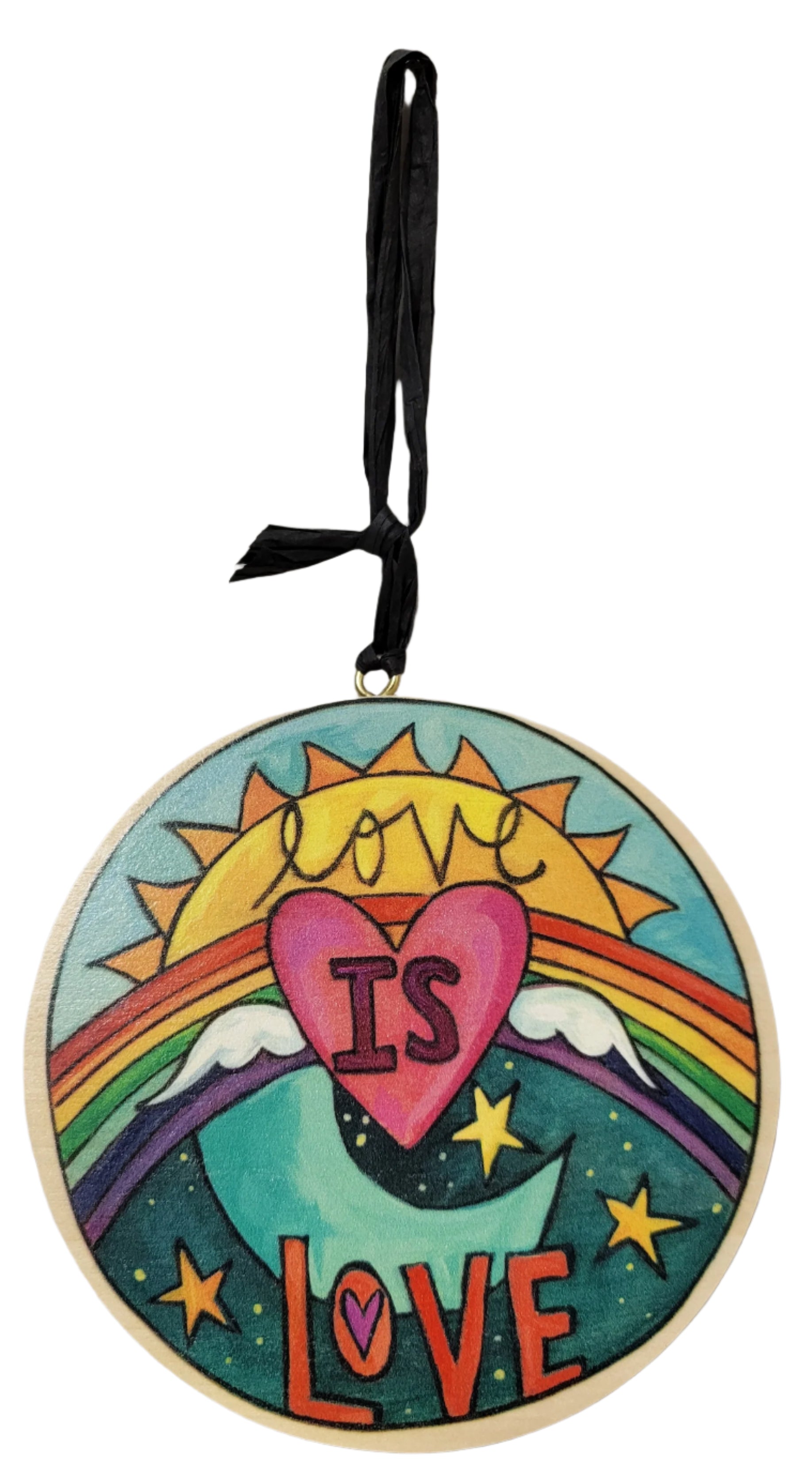 "Lov is Love" Wall Hanging