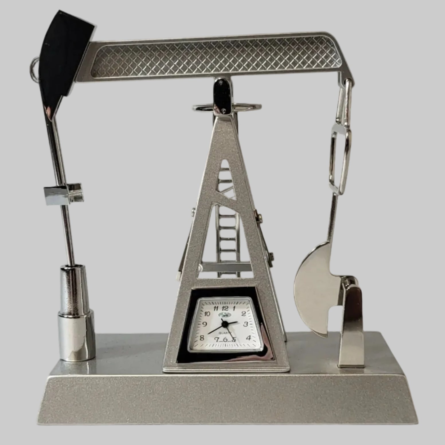 Oil Rig Desk Clock