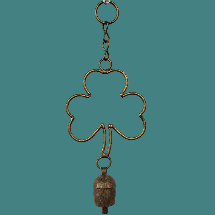 Shamrock wind chime