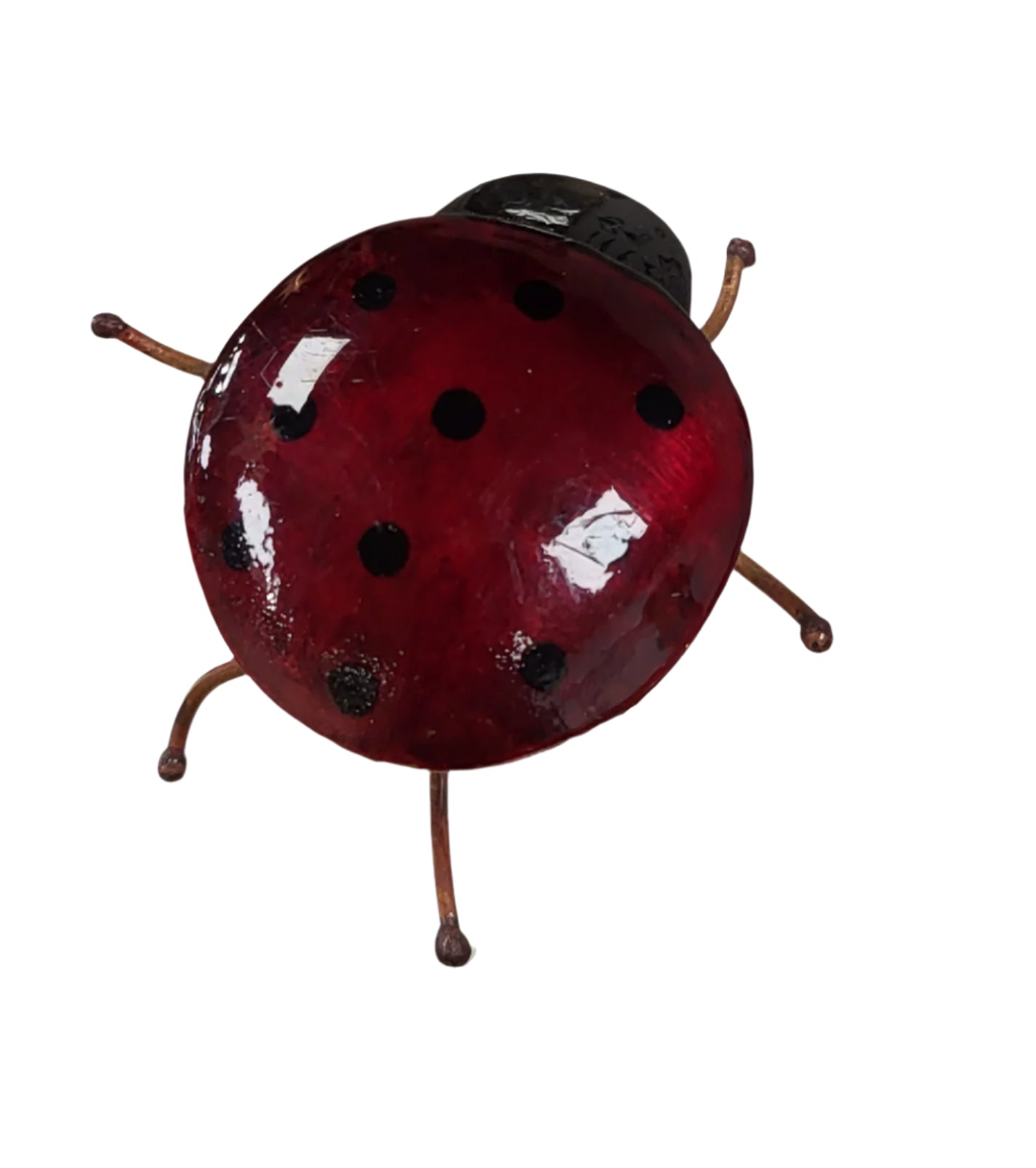 Lady bug Plant Stake