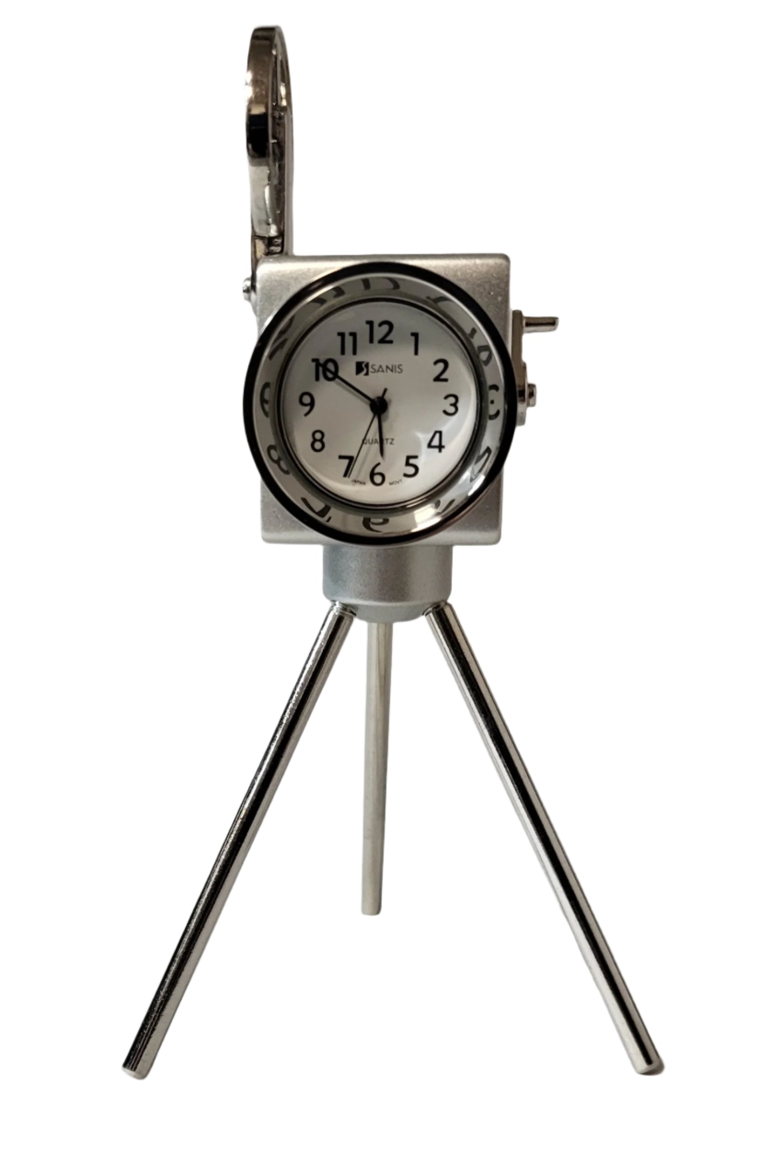 Retro move camera desk clock