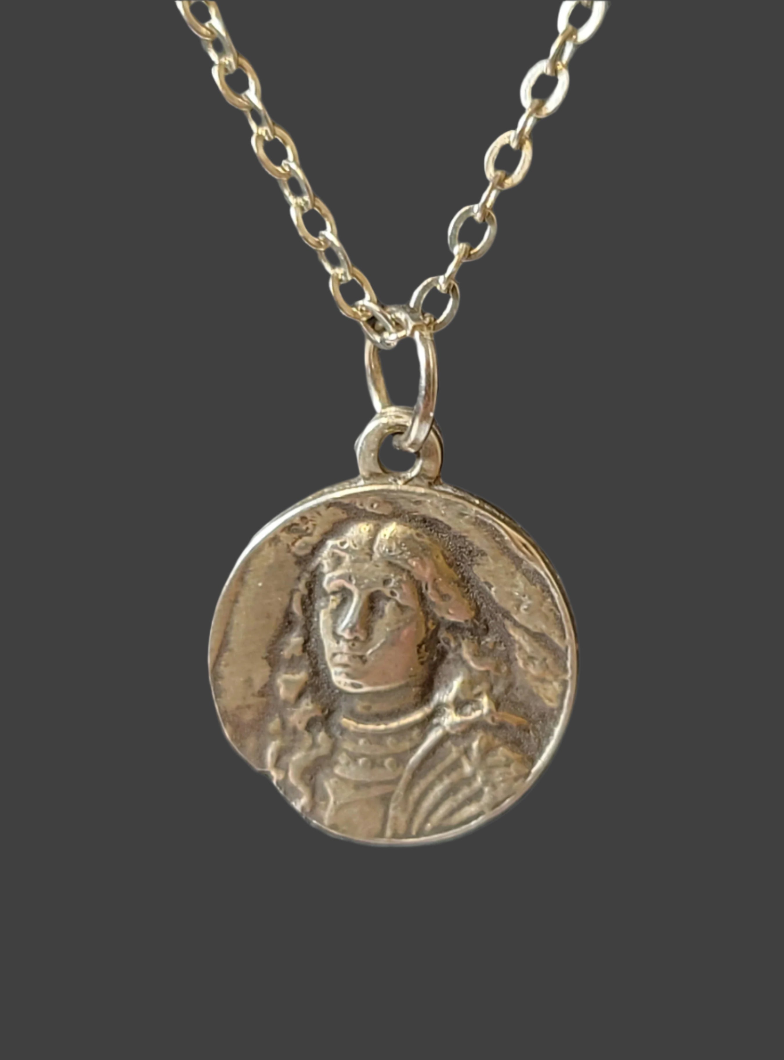"St. Joan of Arc" pendant