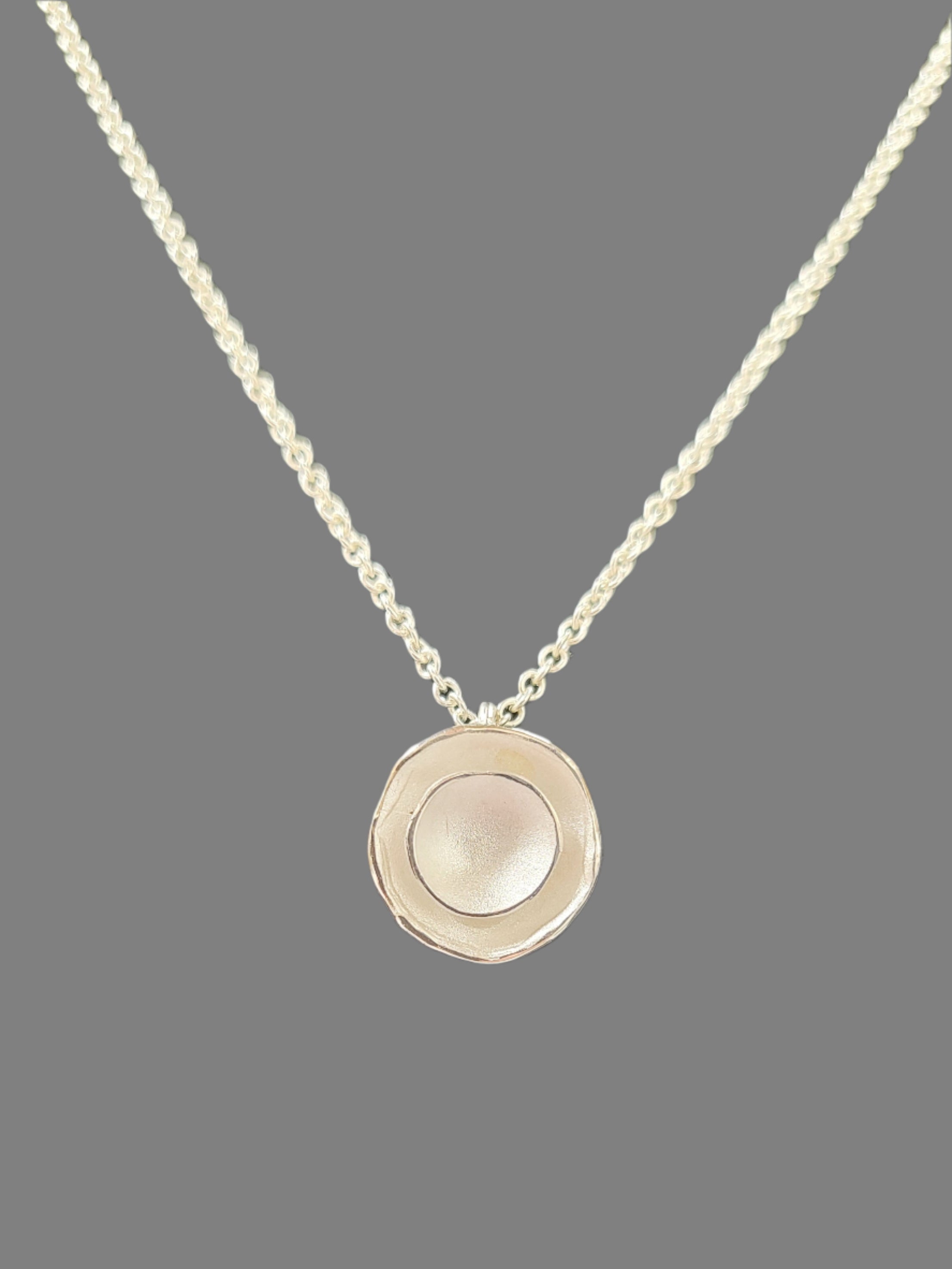 Sterling nested pods pendant