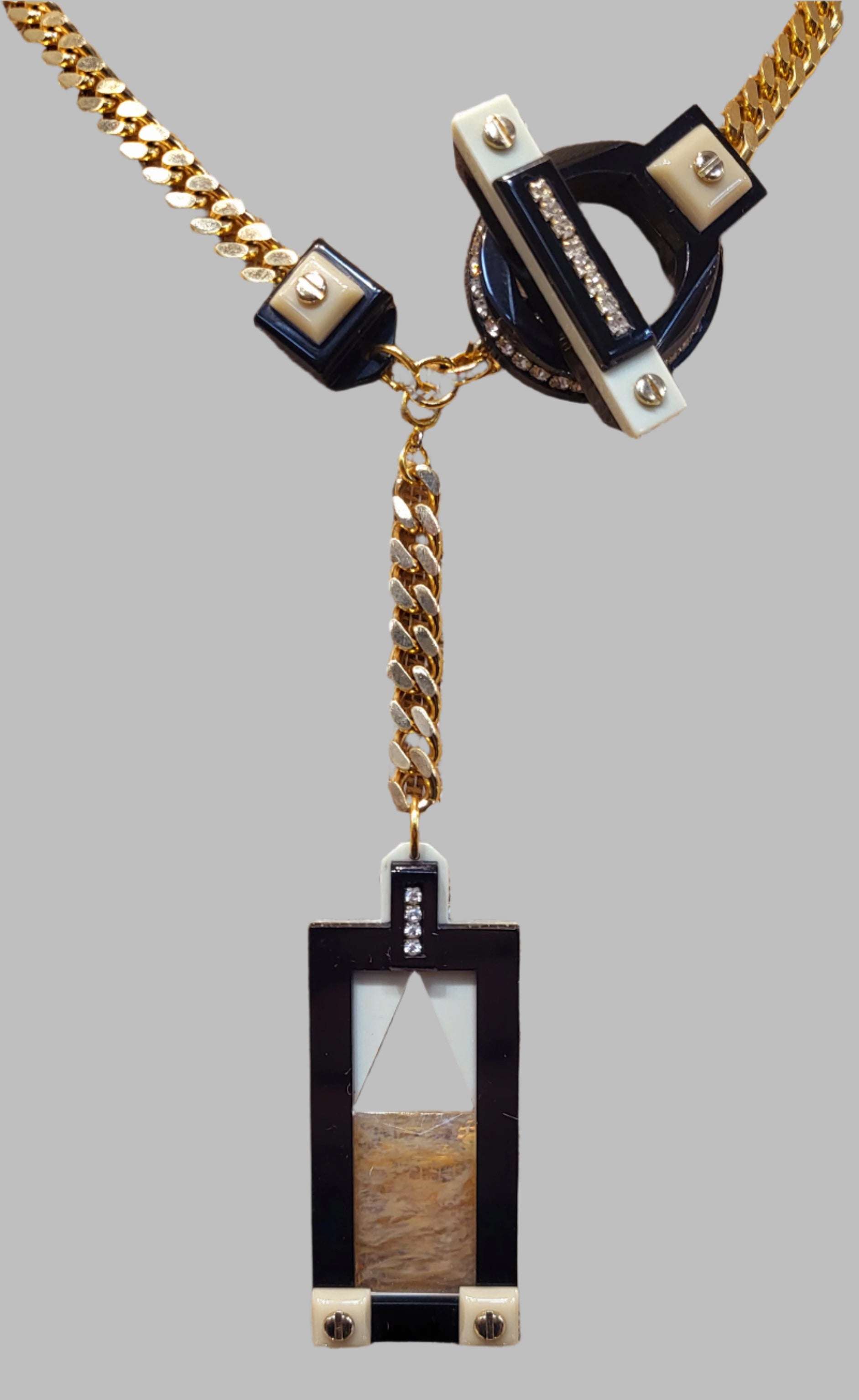 Acrylic Toggle Front pendant