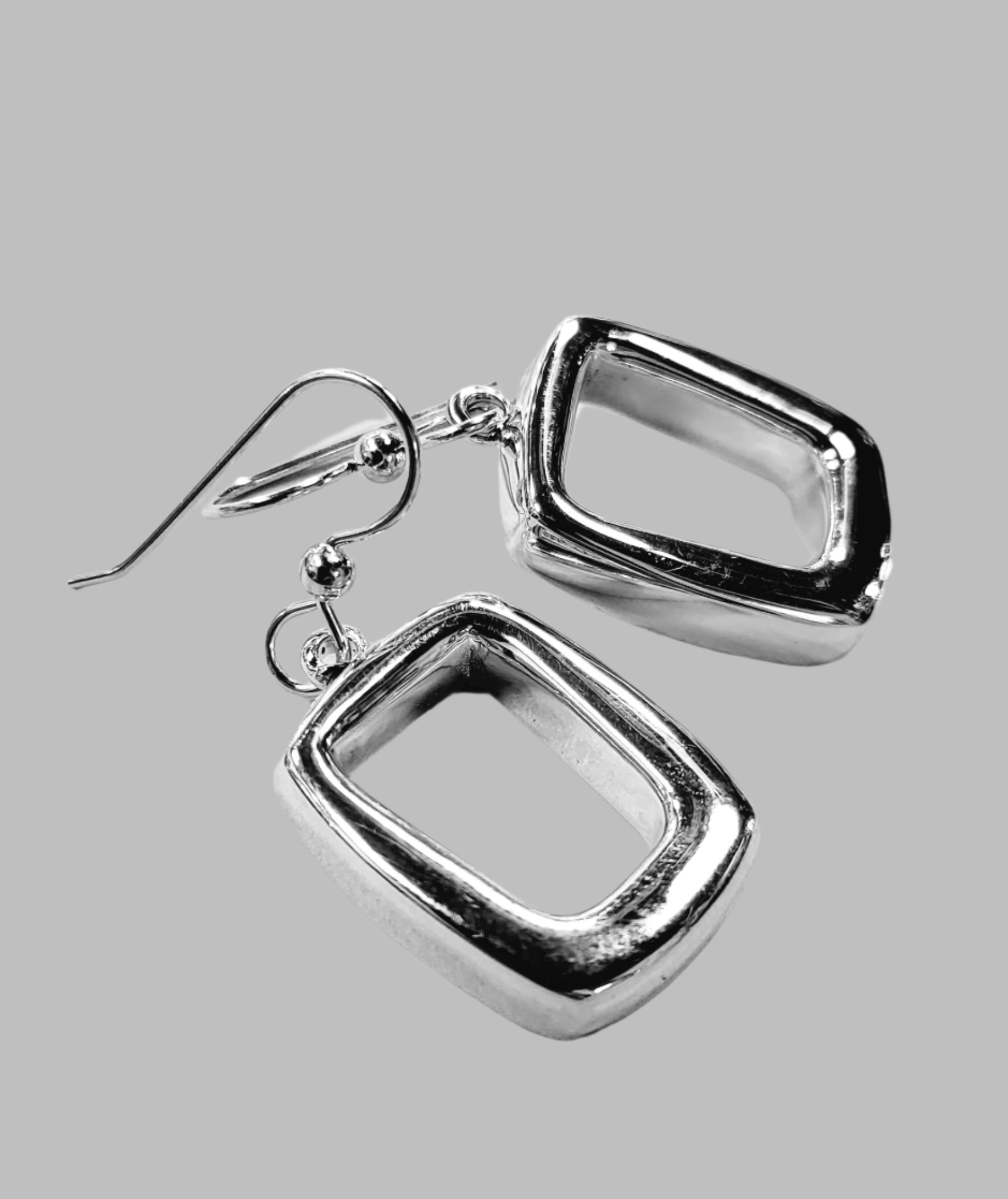 Sterling Geometric Earrings