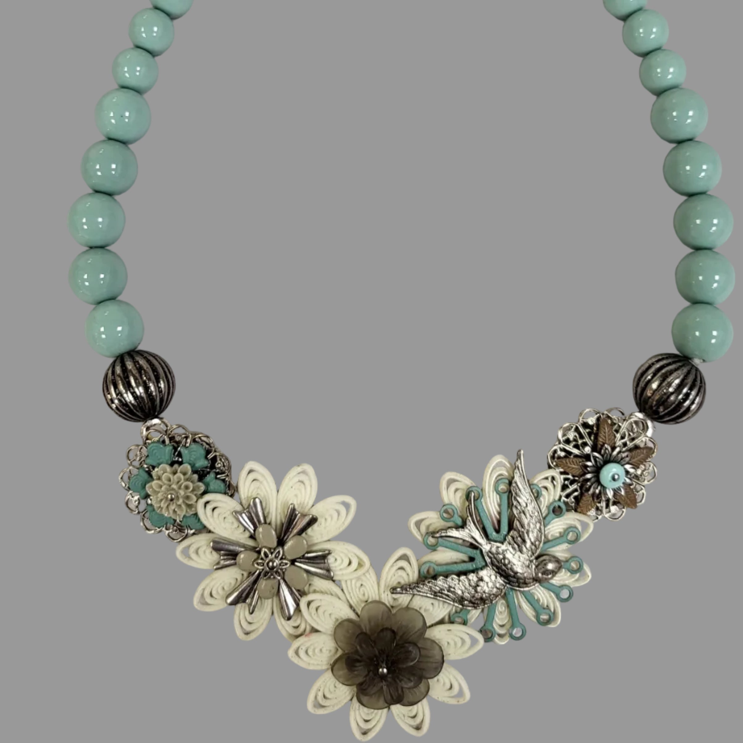 Frida Garland Necklace: Desert Blue
