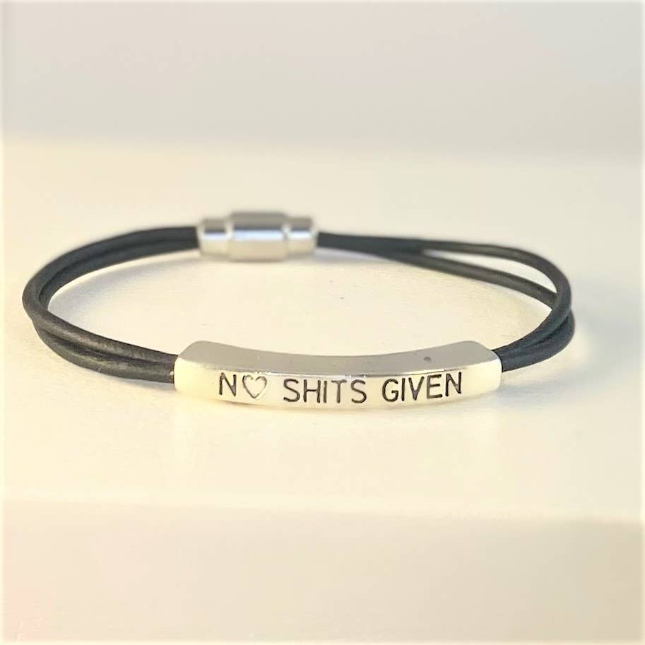 Leather NAUGHTY bracelets  NO SH-TS GIVEN