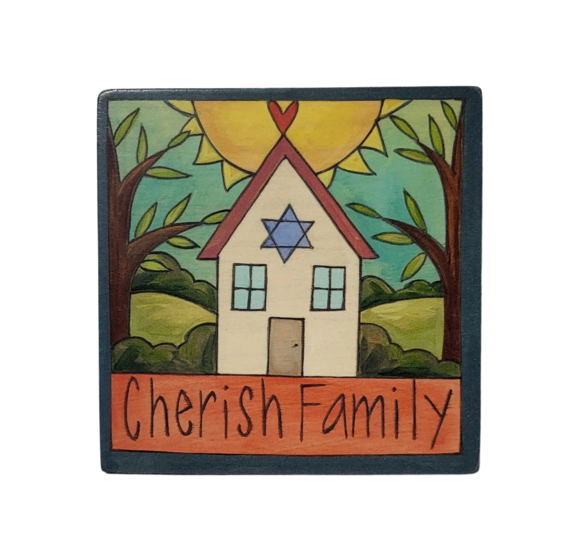 "Cherish Family" wall plaque