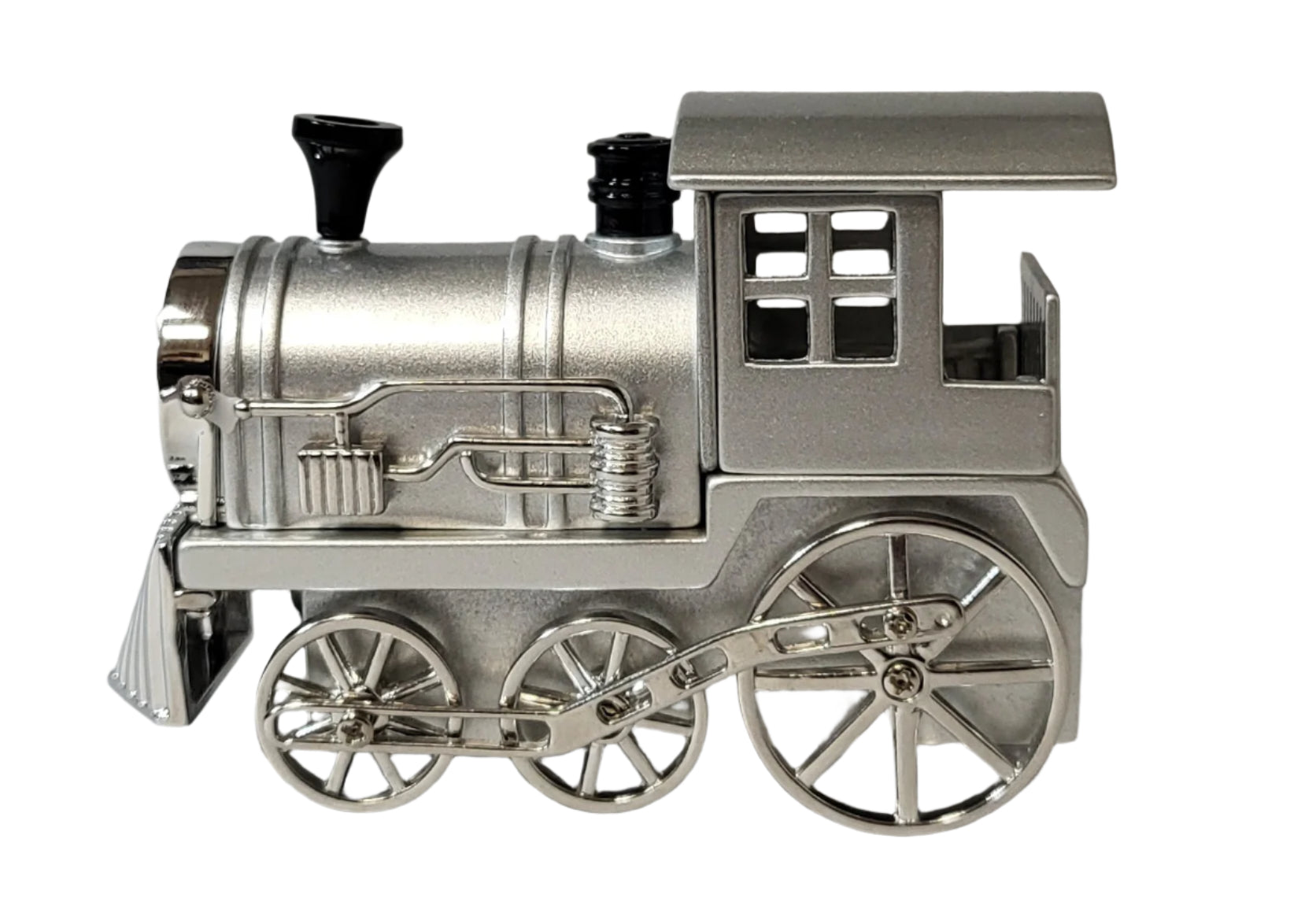 Locomotive desk clock